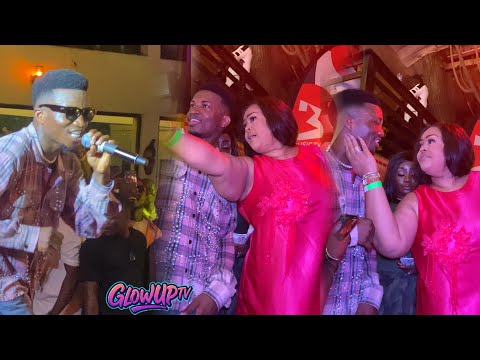 Kofi Kinaata Shows Love To Top Ghanaian Movie Actress Vivian Jill At Akwaboah’s Valentine Concert 26