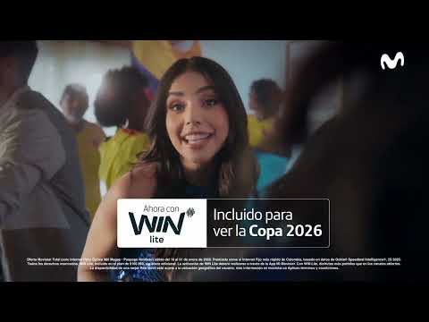 Movistar Total, ahora con Win Lite incluido, para ver la Copa 2026 y más ⚽🇨🇴