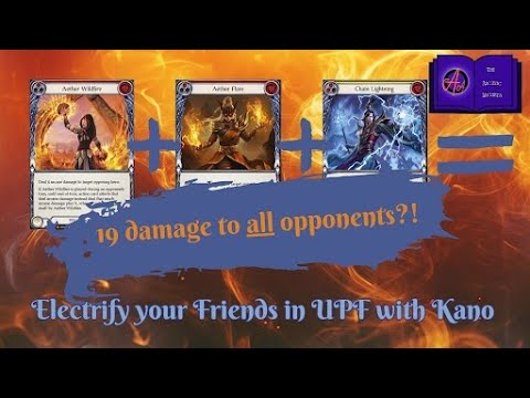 Building the Biggest Chain Lightning in UPF | Flesh and Blood Ultimate Pit Fight Wizard Deck Tech