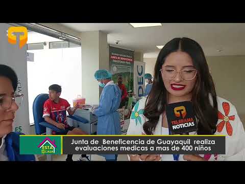 Junta de Beneficencia de Guayaquil realiza evaluaciones medicas a más de 400 niños