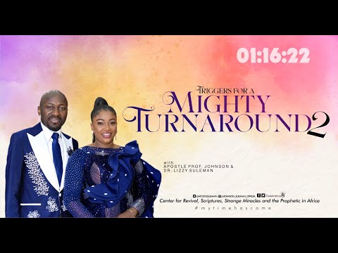 TRIGGERS FOR A MIGHTY TURNAROUND (Part 2) By Apostle Johnson Suleman (Sunday Service- 16th Jan 2022)