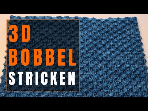 3D Muster stricken - Strickmuster lernen - Grundlagen
