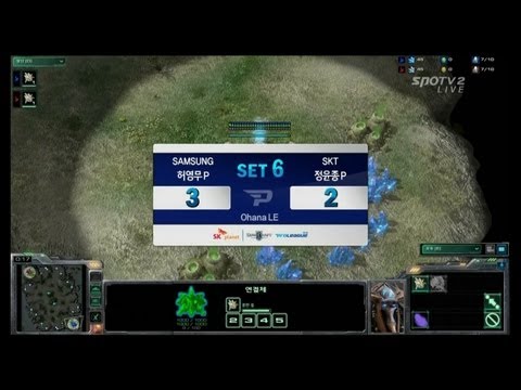 SPL [01.22] SAMSUNG vs SKT 6set / Ohana LE - Starcraft 2,esportstv