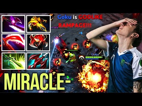 Miracle- WTF is this Farm Ez Rampage Full 6-Slotted Shadow Fiend - Dota 2