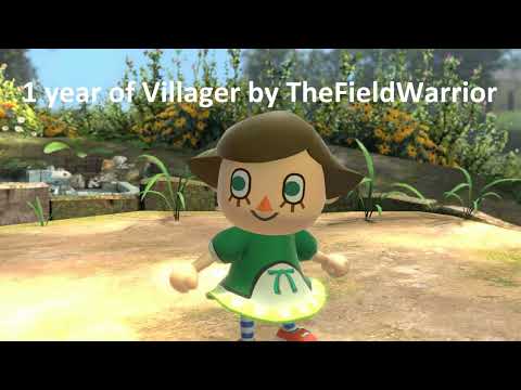 1 year of Villager (Smash Ultimate Villager Montage)