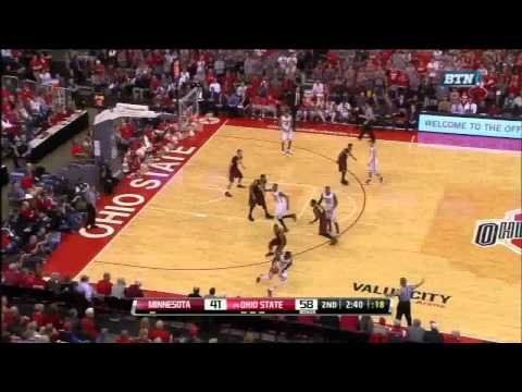 869146020 00 28 34 LaQuinton Ross missed Three Point Jumper Ohio State Offensive Rebound