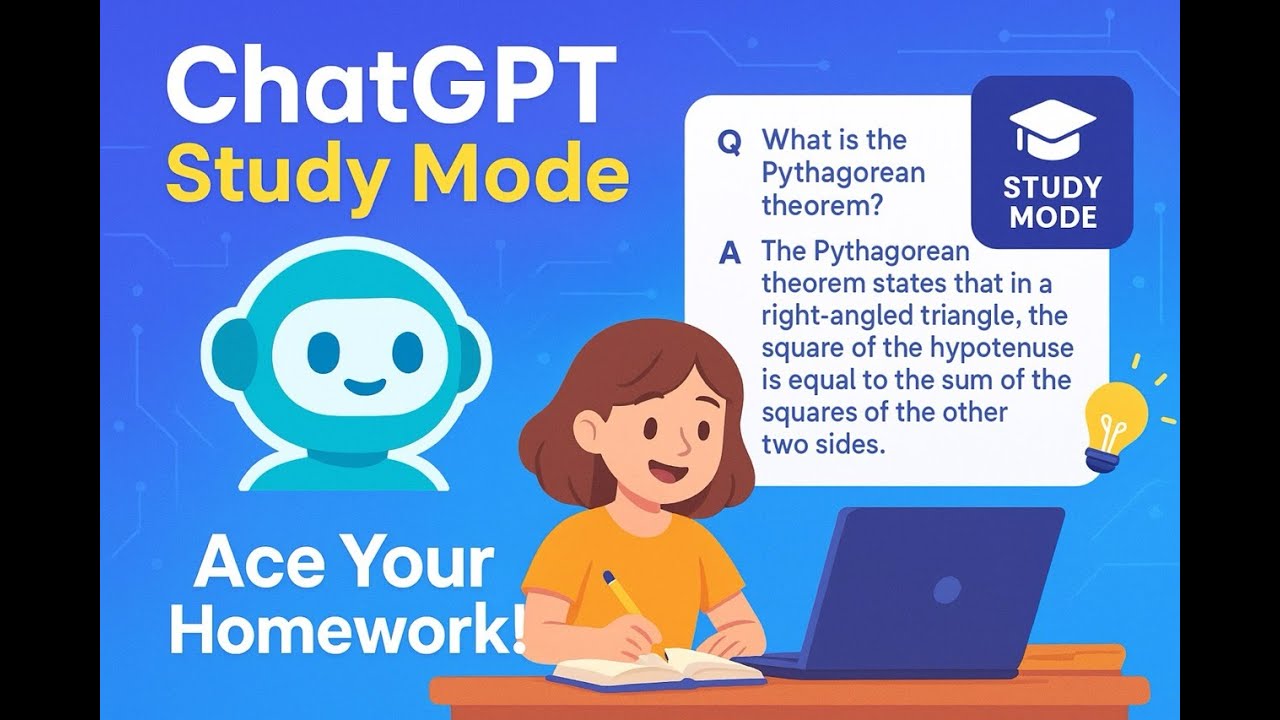 Using ChatGPT to Solve Homework Fast — Using the new Study mode!