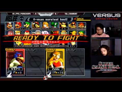 VS Weekly 09/25/16 - Grand Final - PorkChops (Falco) vs Shamunt (Sheik) - Melee