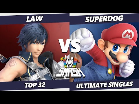 Viva la Smash - Law (Chrom) Vs. SuperDog (Mario) SSBU Ultimate Tournament