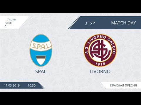 AFL19. Italy. Serie D. Day 3. Spal - Livorno