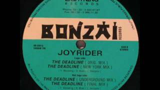 BONZAI RECORDS (1993) joyrider - the deadline (final mix)