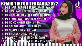 Download lagu DJ TIKTOK TERBARU 2022 • DJ BIWIR BEREM BEREM JAWER HAYAM (RUNTAH) X JIKA KAU BERTEMU AKU BEGINI mp3