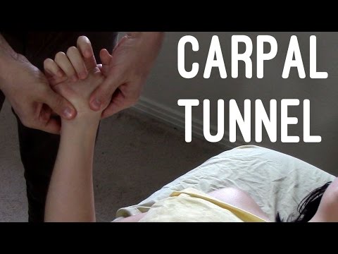 Massage Tutorial: Carpal tunnel syndrome (myofascial release)
