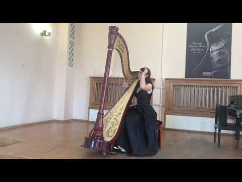 Viktoria Smetana (harp): “Theme and Variations” Josef Haydn