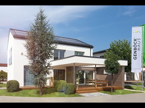 Wohnkonzept SolarGEN plus - Plusenergiehaus von GENBÖCK HAUS im Musterhauspark Haid - ein Rundgang