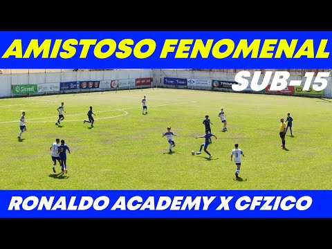 AMISTOSO FENOMENAL - R9 RONALDO ACADEMY (LEOPOLDINA) X ZICO 10 (JUIZ DE FORA) CATEGORIA SUB-15