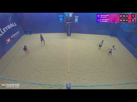 12:15 I. Romanenko / I. Skrynnik - O. Fedorenko / R. Prytuliak 11.11.2022 | Winners Beach Volleyball
