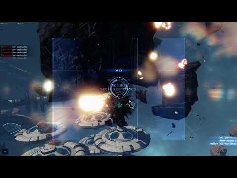 Star Conflict PvE Mission - Defence Contract Lvl 12 - Zeta Lvl 10 Waz´Got Lvl 15 1st