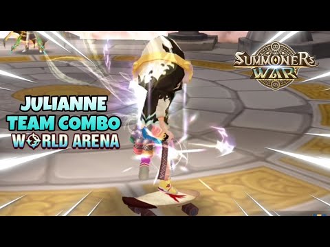 Julianne Team Combo in World Arena Ep. 3 - Summoners War