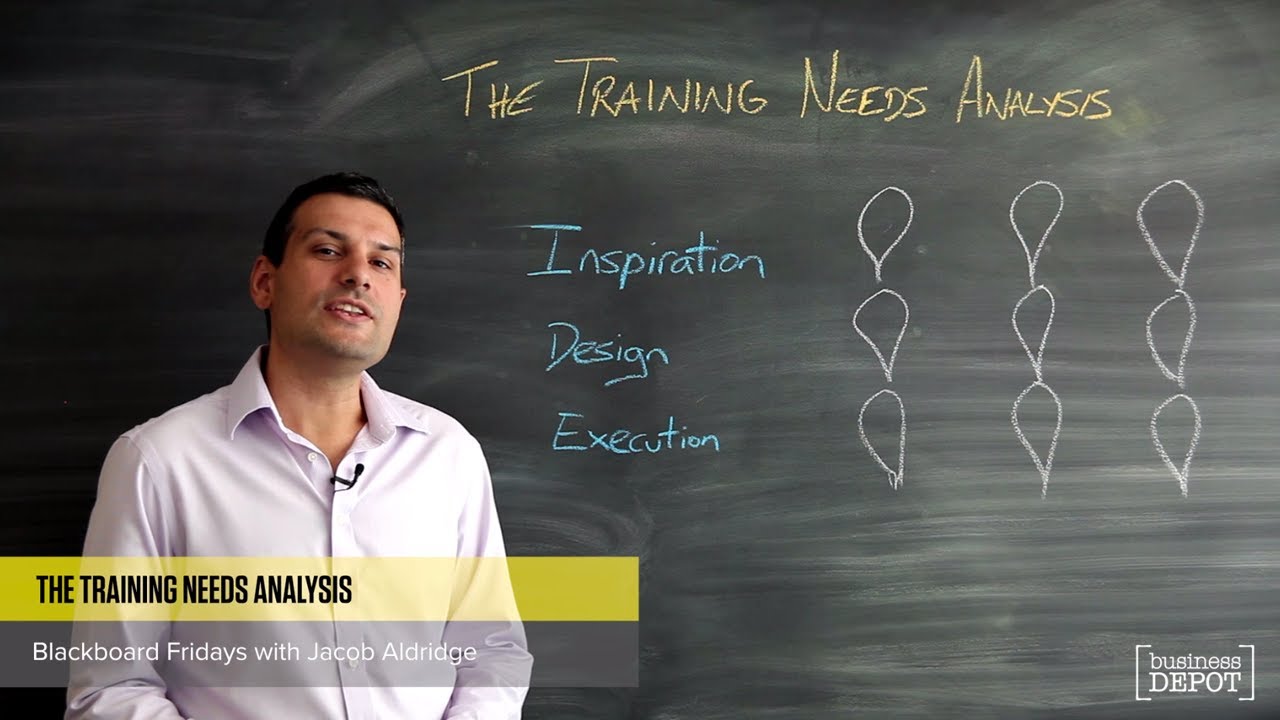 How to Conduct a Training Needs Analysis for your Team — Blackboard Fridays Ep. 32