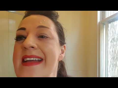 How to cover a black eye using lipstick and concealer