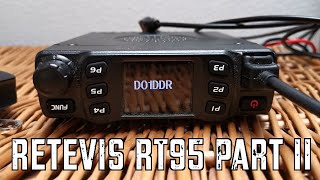 Teil 2 Vorstellung RETEVIS RT95 Mobilfunkgerät VHF/UHF und Frequenzerweiterung