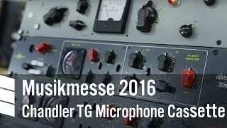 Video thumbnail for Chandler TG Microphone Cassette - Musikmesse 2016 by Sound On Sound magazine