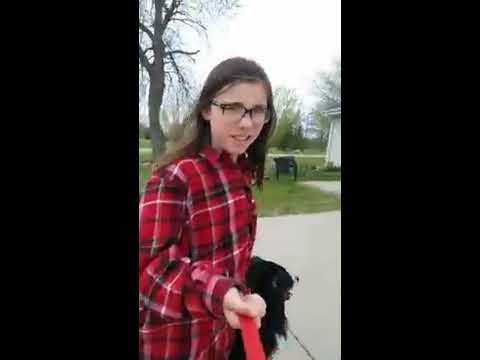 Walking my dog