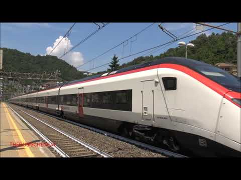 GIRUNO RABDe 501 SBB IN TRANSITO A RONCO SCRIVIA. (GE) SAB. 12 - 6 -  2021.