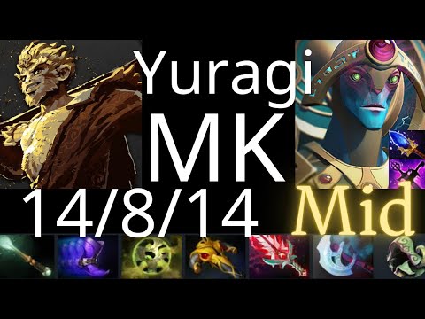 Yuragi Monkey King vs Morphling, Oracle, Rubick, Leshrac, Treant - dota2