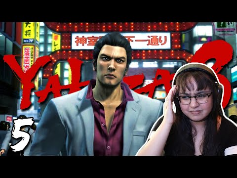 Kamurocho Has Changed | Yakuza 3 Remastered Gameplay Part 5 | First Playthrough | AGirlAndAGame