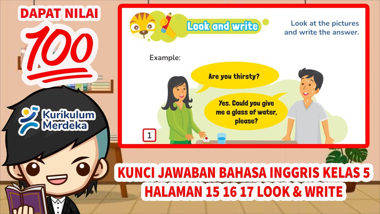 English Answer Key Grade 5 Pages 15 16 17 Merdeka Curriculum