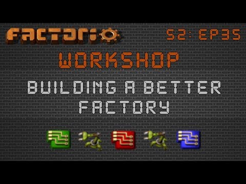 Direct Insertion Blue Circuit Build :: Factorio Workshop Season 2 - Building A Better Factory