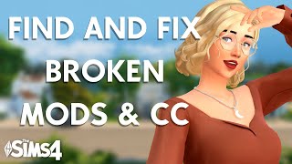 THIS IS WHAT YOU NEED! - How to find and fix broken mods in The Sims 4 - TUTORIAL