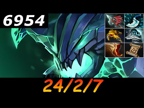 Dota 2 Outworld Devourer 6954 MMR 24/2/7 (Kills/Deaths/Assists) Ranked Full Gameplay
