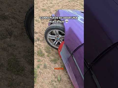Como puede acabar una rueda ahi 💀