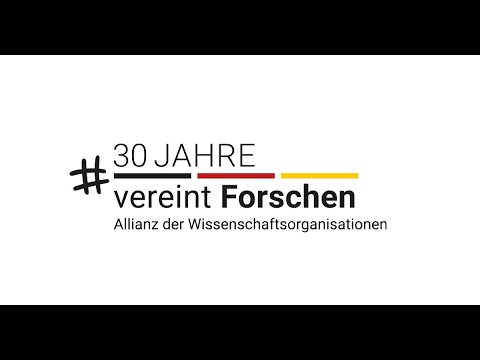 DFG-Präsidentin Katja Becker zu #30JahreVereintForschen