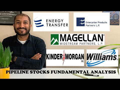 5 Midstream Pipeline Stocks - ET, EPD, MMP, KMI, WMB - Oil, Natural Gas, Processing, Transportation