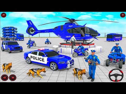 Police Car Chase Simulator 3D Game - Real Cop Cars Driving Simulator 2025 - Android GamePlay