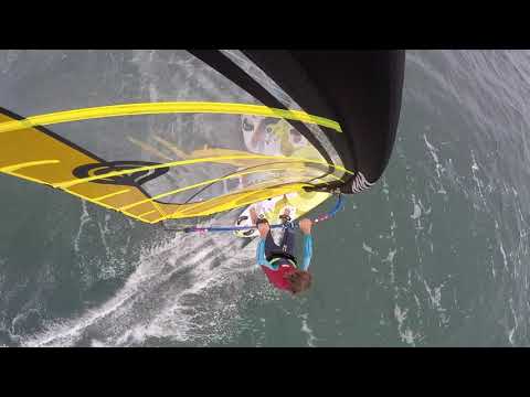 Ronald RICHOUX Windsurfing Coach   Amazing first session on Goya Proton 96
