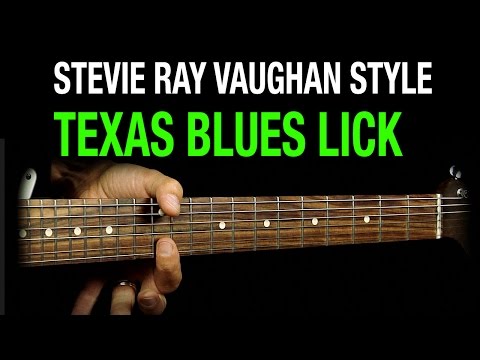Texas Blues Lick - SRV Style