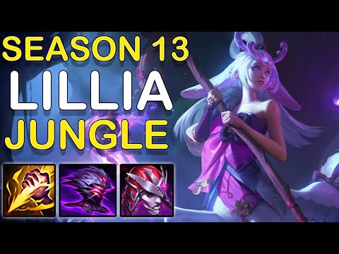 *NEW* TANK LILLIA BUILD IS TOO GOOD - Lillia Jungle Gameplay - Pre-Season 13 - League of Legends