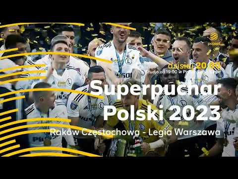 Polsat - Zapowiedź piłkarskiego meczu o Superpuchar Polski (15.07.2023)