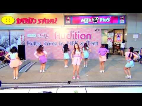 130630 Crazy QueeN' cover Apink - Hush @Hello! Korea by MBK & iTeen (Audition)