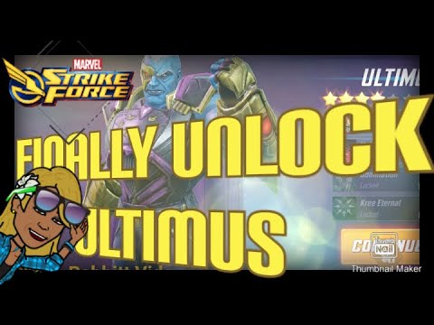 Unlock Ultimus in Marvel Strike Force. Over 600 days played.