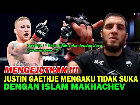 JUSTIN GAETHJE : " Saya Tidak Suka Dengan Islam Makhachev !! BERITA UFC TERBARU