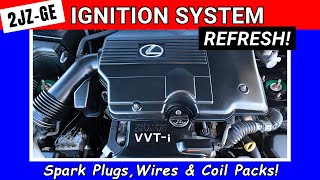 (HOW-TO) Change Spark Plugs, Wires & Ignition Coil Packs!  //  (2JZ-GE) Lexus IS300, GS300, SC300...