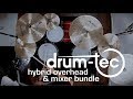 Roland TD-30 with drum-tec electronic drums hybrid overhead/mixer bundle