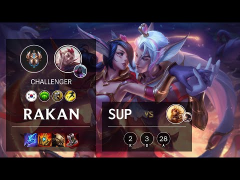 Rakan Support vs Leona - KR Challenger Patch 11.21