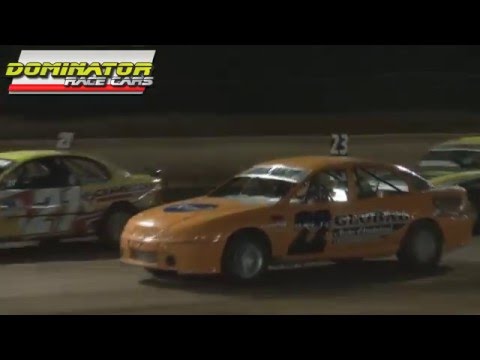Production Sedans - Heat 9 - Australian Title - Moora Speedway - 05.03.16